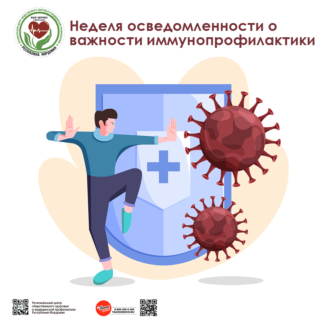 Всемирная неделя иммунизации 24 апреля